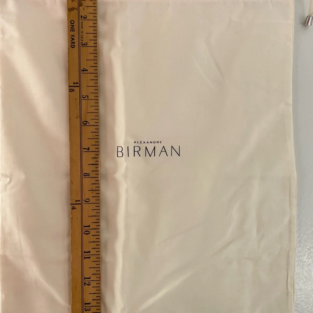 Alexandre Birman Ivory Dust Bag